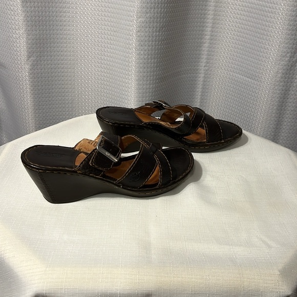 Born Brown Leather Sandals size 8/39 - Picture 4 of 8